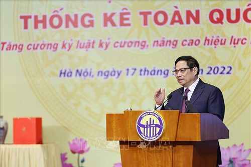 Thủ tướng Phạm Minh Chính dự Hội nghị Thống kê toàn quốc