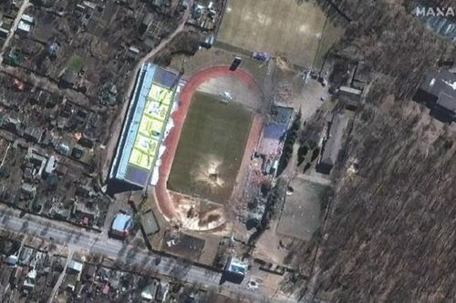 Ảnh vệ tinh Ukraine trước và sau cuộc xung đột quân sự với Nga