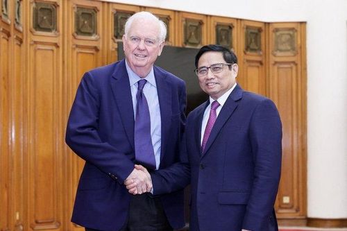 Thủ tướng Phạm Minh Chính tiếp chủ tịch Hội đồng Tín thác ĐH Fulbright