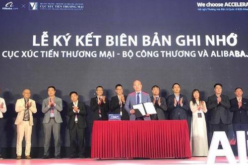 Khai trương 'Gian hàng Quốc gia Việt Nam - Vietnam Pavilion' trên sàn Alibaba.com