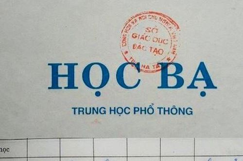 Xử lý những người liên quan việc cho giáo viên ký khống vào học bạ
