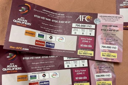 Vé xem trận đấu Việt Nam-Oman sẽ được bán trực tiếp tại VFF