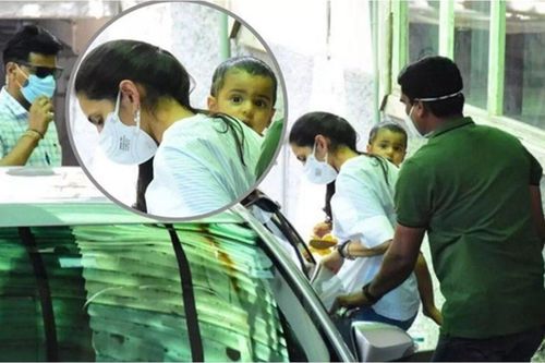 Cháu đích tôn gia tộc giàu nhất châu Á trong ngày đầu tới trường mẫu giáo với chi tiết 'đắt giá'