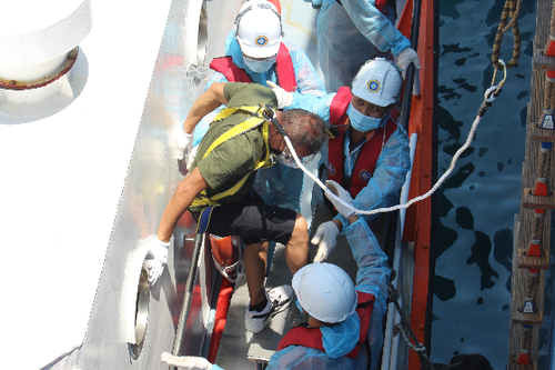 Cứu nạn thành công thuyền viên tàu Panagia Force