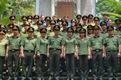 Lực lượng hồ sơ nghiệp vụ CAND với chuyến về nguồn đầy ý nghĩa