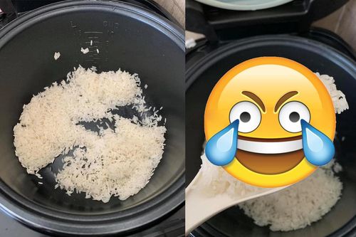 Cô gái 'não cá vàng' cắm cơm quên cho nước, nhưng thành phẩm lại đầy bất ngờ
