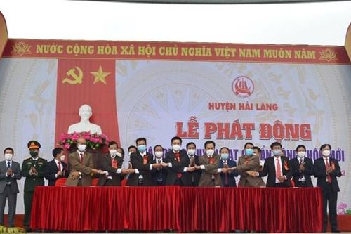 Huyện Hải Lăng quyết tâm đạt chuẩn NTM vào năm 2023