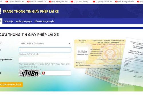 Bộ Giao thông vận tải cảnh báo website giả mạo tra cứu giấy phép lái xe