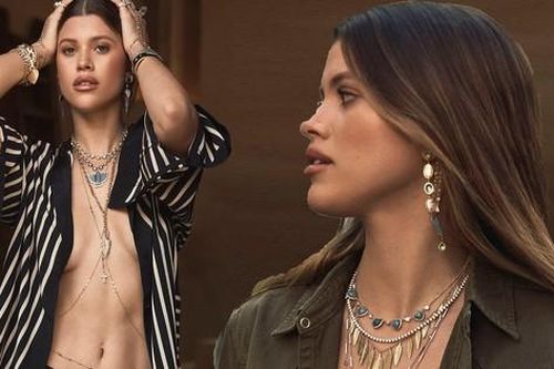 Sofia Richie chụp ảnh ngực trần táo bạo