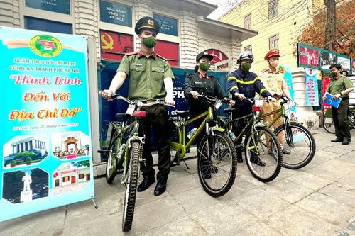 Tuyên dương 66 cán bộ Đoàn lực lượng Công an Thủ đô