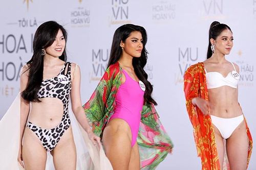Thí sinh Hoa hậu Hoàn vũ 2022 rực rỡ với bikini