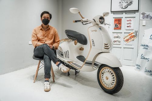 Vespa 946 Christian Dior giá gần 700 triệu đồng có gì khác biệt?