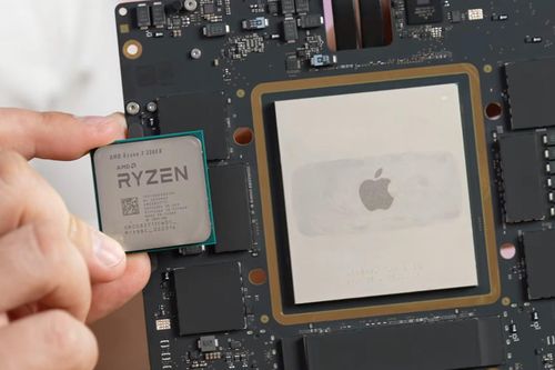 Apple làm chip máy tính to bất thường