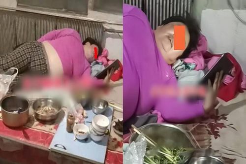 Lấy chồng xong chỉ nằm không làm gì, béo lên 125kg vẫn được cưng