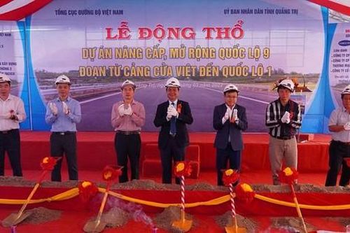 Hơn 440 tỷ đồng nâng cấp, mở rộng 13,8km Quốc lộ 9