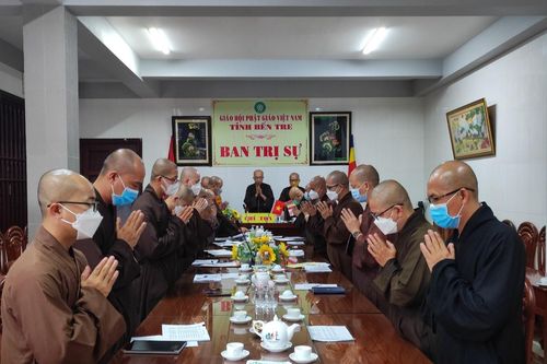 Bến Tre: Ban Trị sự GHPGVN tỉnh xét duyệt 500 hồ sơ giới tử đăng ký Đại giới đàn Niệm Nghĩa