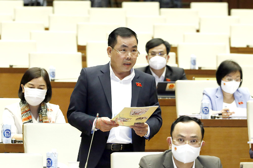 Đại biểu Nguyễn Quang Huân (Bình Dương): Biện pháp xử lý nước thải, rác thải như thế nào?
