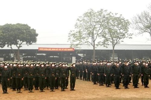 Trung đoàn CSCĐ Thủ đô phát động thi đua chào mừng Tháng Thanh niên