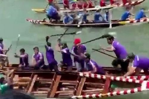 Huế thu hồi giải fair play của đội ghe vung mái chèo đánh người