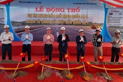 Đầu tư hơn 19 triệu USD nâng cấp, mở rộng QL9 đoạn từ Cảng Cửa Việt đến QL1