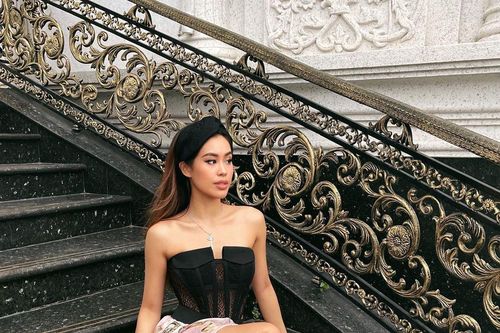 Tung outfit 'cực chất', ái nữ của tỷ phú Johnathan Hạnh Nguyễn gây bão