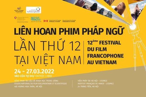 Liên hoan phim Pháp ngữ lần thứ 12 được tổ chức tại Hà Nội