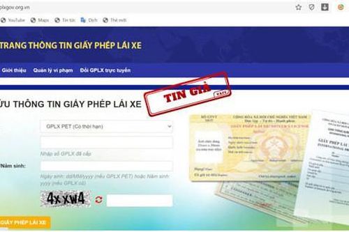 Bộ Giao thông vận tải đề nghị Bộ TT&TT hỗ trợ ngăn chặn và xử lý các website giả mạo