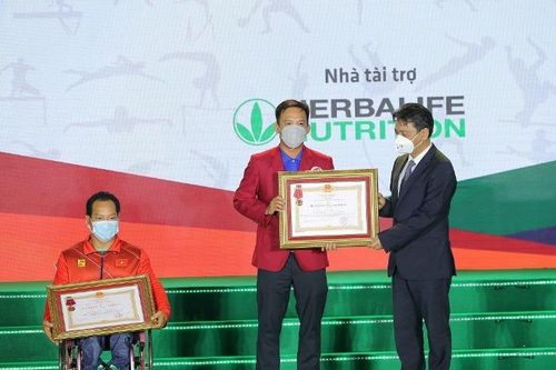 Herbalife Việt Nam đồng hành cùng chương trình Vinh Quang Thể Thao Việt Nam 2022