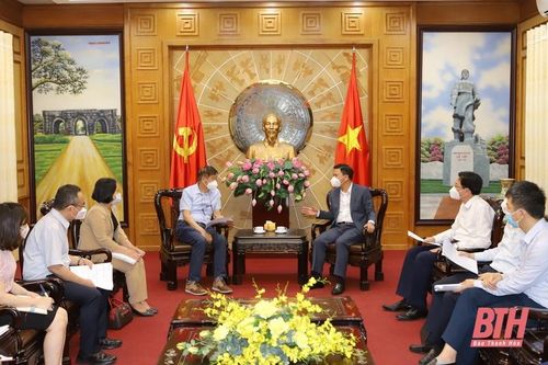 Bí thư Tỉnh ủy Đỗ Trọng Hưng tiếp và làm việc với Chủ tịch Tập đoàn Hoa Lợi