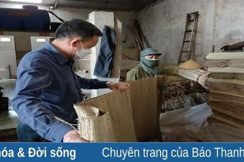 Duy trì và phát triển nghề dệt chiếu cói ở Quảng Trường