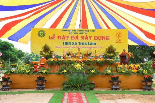 Ban Trị sự Giáo đoàn VI - Hệ phái Khất sĩ tổ chức lễ khởi công xây dựng tịnh xá Trúc Lâm (Tây Ninh)