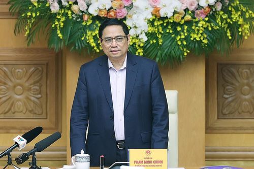 Thủ tướng Phạm Minh Chính làm việc với Ban Thường vụ Trung ương Hội Người cao tuổi Việt Nam