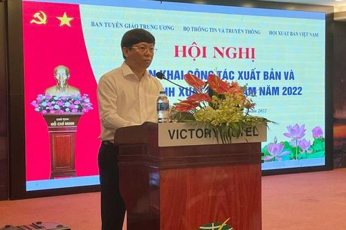 Triển khai nhiệm vụ xuất bản và phát hành xuất bản phẩm năm 2022