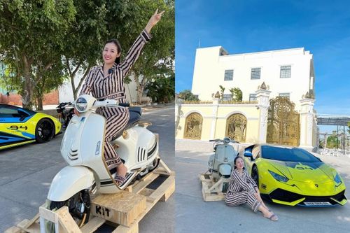 Nữ đại gia chi 1,6 tỉ 'tậu' Vespa 946 Christian Dior là ai?