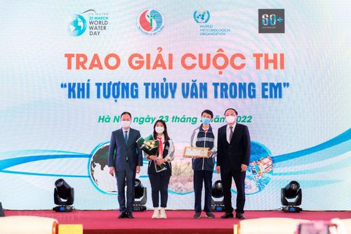 'Tấm khiên trong mưa bão' giành giải Nhất Khí tượng thủy văn trong em