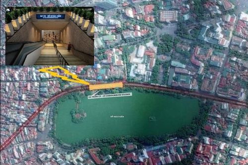 Ga ngầm C9 được đưa ra khỏi vùng bảo vệ di tích