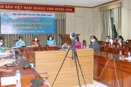 Hội nghị báo cáo nhanh kết quả Đại hội đại biểu Phụ nữ toàn quốc lần thứ XIII