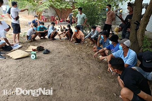 Công an Nhơn Trạch liên tục bắt các vụ đánh bạc