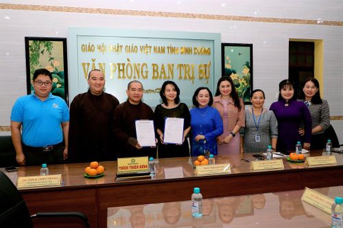 Bình Dương: Ban Thông tin - Truyền thông Phật giáo tỉnh, Hội Hữu nghị VN - Ấn Độ ký kết