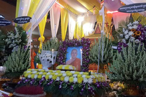 Trà Vinh: Lễ truy niệm và an táng cố Hòa thượng Kim Sao tại chùa Điệp Thạch