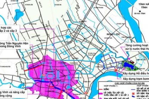 Dự án chống ngập úng TP. Vinh hơn 4.500 tỷ sẽ khởi công trong quý 4/2022