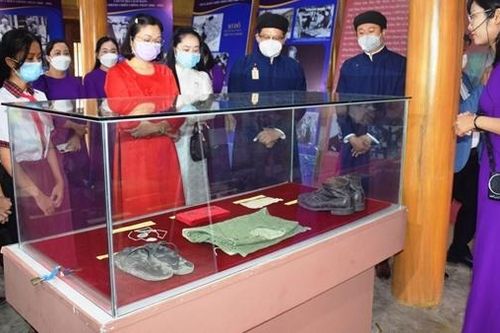 Trưng bày nhiều hiện vật, tư liệu quý về chiến khu Hòa Mỹ
