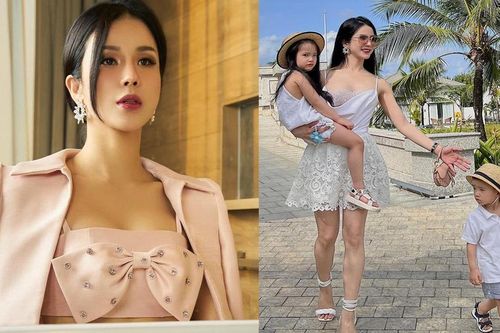 Được khuyên 'khôn thì giao con cho chồng nuôi', Diệp Lâm Anh đáp gây xúc động