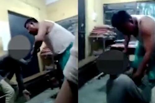 Cậu bé bị cảnh sát đánh dã man chỉ vì ăn cắp bánh quy