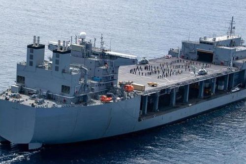 Tàu đổ bộ viễn chinh khổng lồ USS Miguel Keith của Mỹ vào Biển Đông