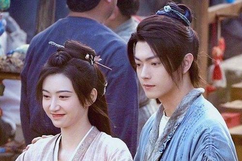 Tạo hình của Cảnh Điềm và Hứa Khải trong phim mới