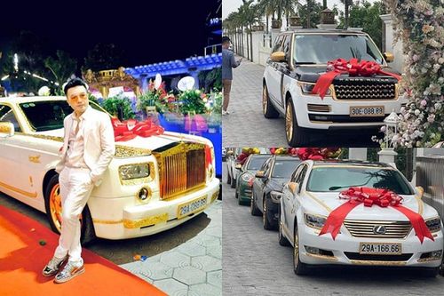 Dàn xe trăm tỷ 'dát vàng', phi cơ của đại gia buôn lợn Hải Dương