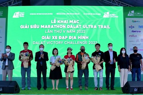 Khai mạc giải siêu marathon và xe đạp địa hình tại Đà Lạt