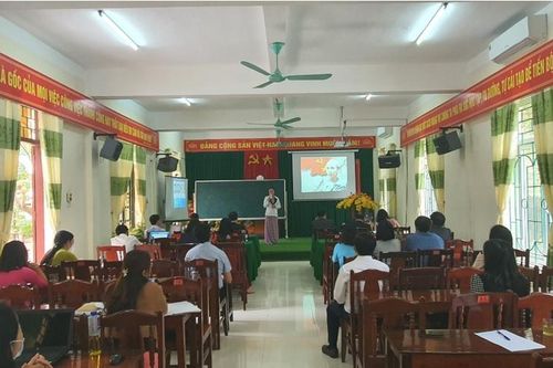 Hội thi giảng viên lý luận chính trị giỏi cụm 1, năm 2022 tại huyện Quan Hóa