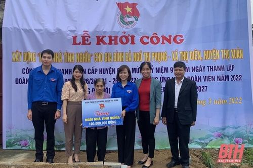 Khởi công xây dựng 'Ngôi nhà tình nghĩa' cho người già cô đơn tại Thọ Diên